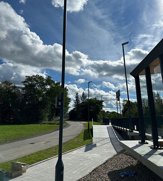 Zrizeni Zastavky Dysina 2024